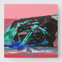 Shipwreck Abstract Pink