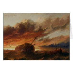 Shipwreck, c.1850 (oil on canvas)