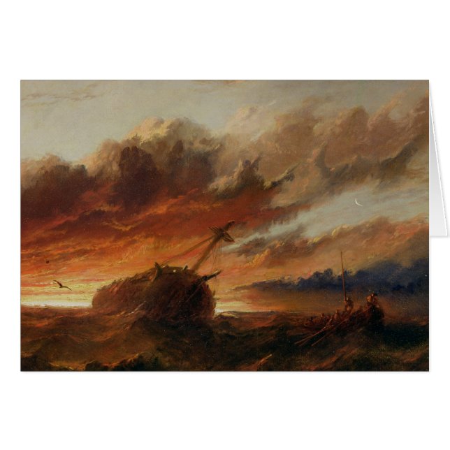 Shipwreck, c.1850 (oil on canvas) (Front Horizontal)
