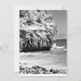 Shipwreck Cliff, Kauai Blank Flat Thank You Card