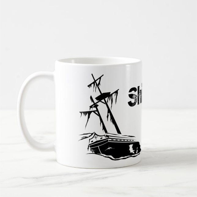 Shipwreck Diver Coffee Mug (Left)