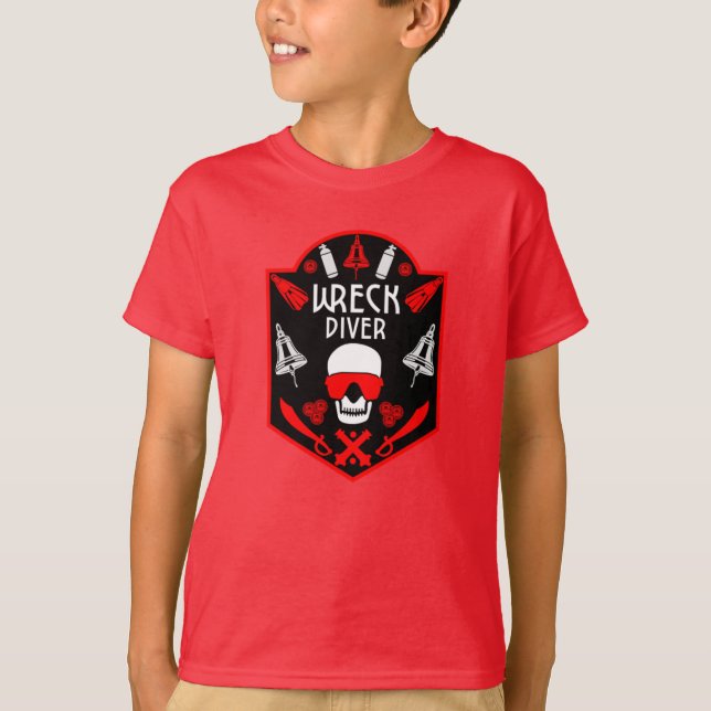 Shipwreck Divers T-Shirt (Front)