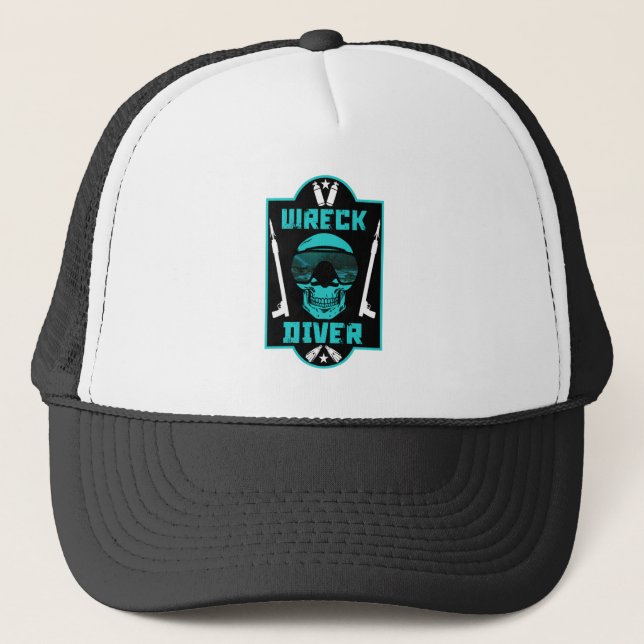 Shipwreck Divers Trucker Hat (Front)