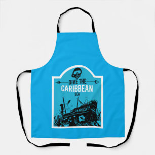 Shipwreck Diving Caribbean Apron