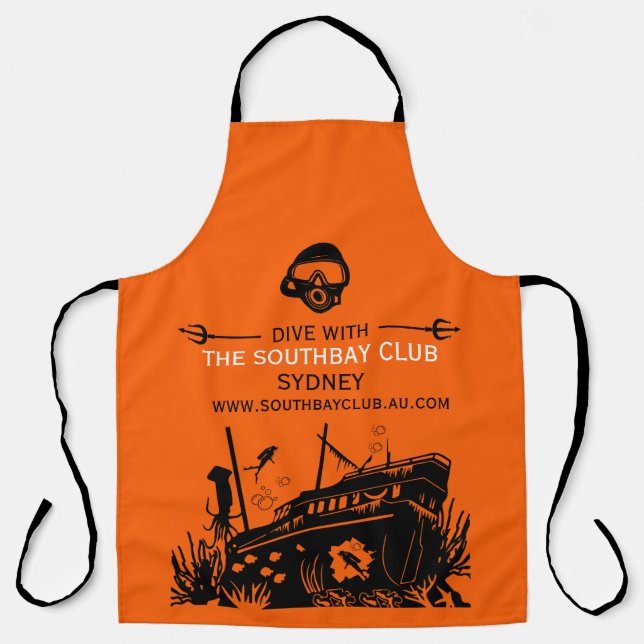 Shipwreck Diving Club Apron (Front)