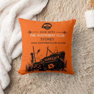 Shipwreck Diving Club Cushion