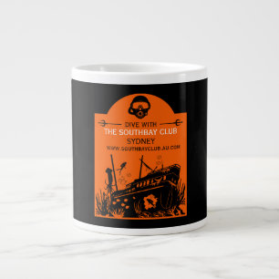 Shipwreck Diving Club Large Coffee Mug