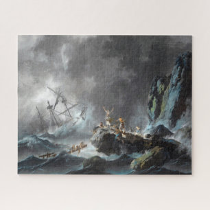 Shipwreck in a Storm 1872 Jigsaw Puzzle