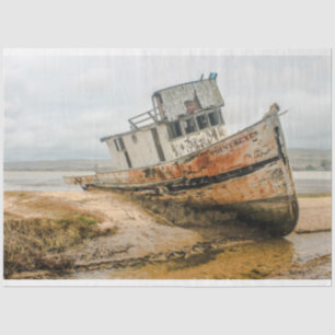 Shipwreck Ocean 20x30 Decoupage Tissue Paper