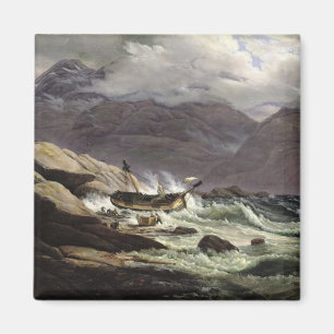 Shipwreck on the Norwegian Coast, 1831 Magnet