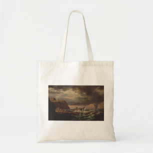 Shipwreck on the Norwegian Coast by Johan Dahl Tote Bag