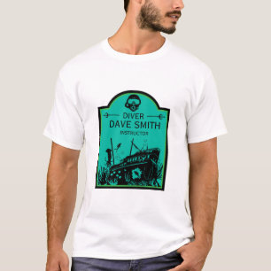 Shipwreck Sea Divers T-Shirt