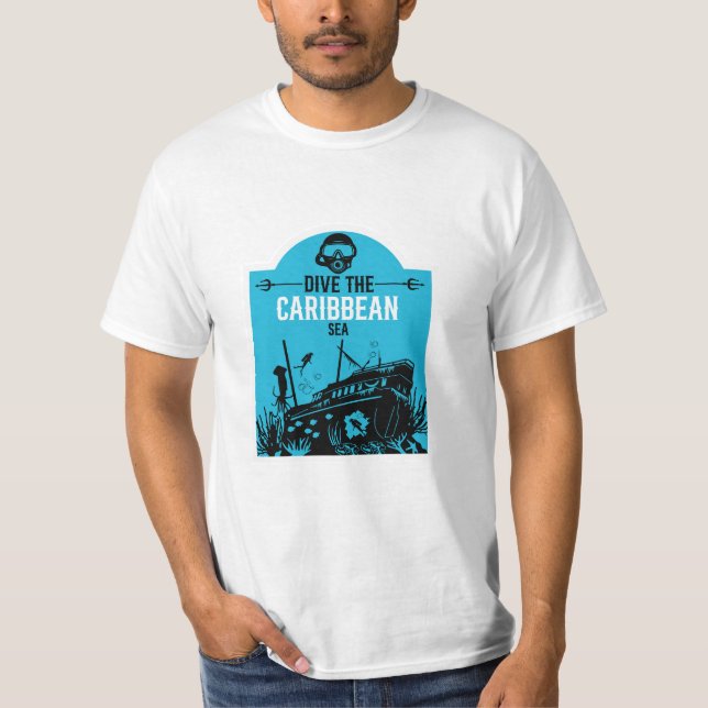 Shipwreck Sea Divers T-Shirt (Front)