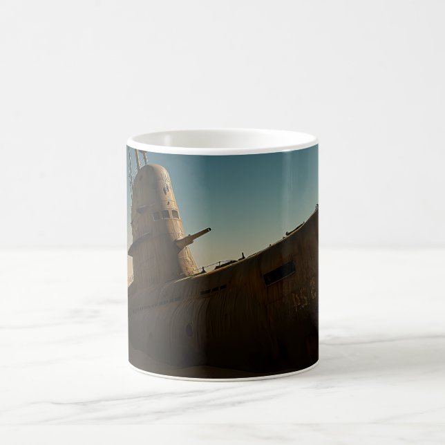 shipwreck submarine coffee mug (Center)