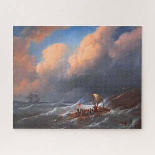 Shipwreck Survivors on a Raft Jigsaw Puzzle