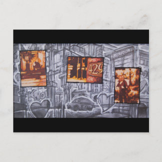 Shipwrecked on Third Street Postcard