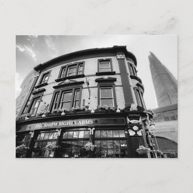 Shipwrights Arms And Shard  Postcard (Front)