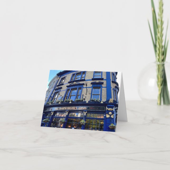 Shipwrights Arms Pub London Card (Front)