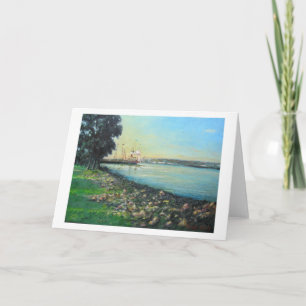 Shipyard in Alexandria Card