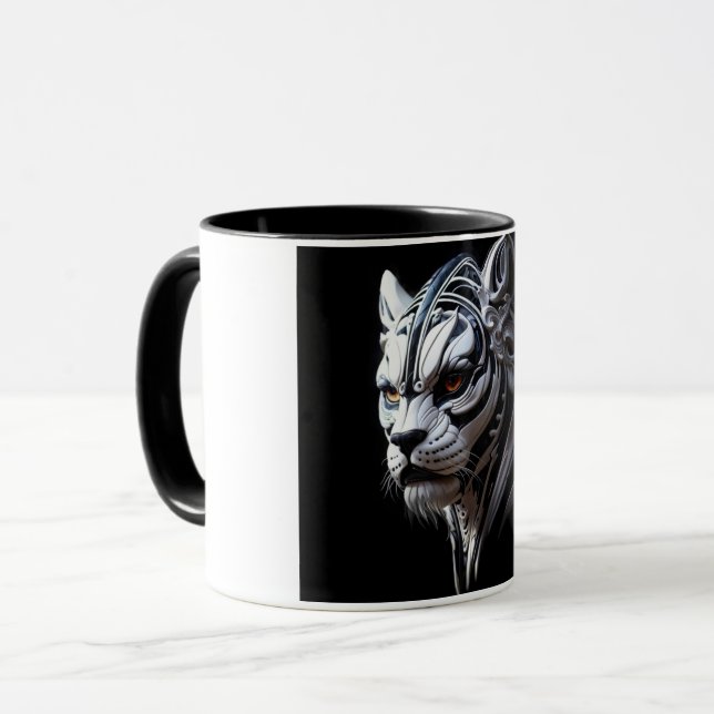 "Shir Khan" for black and white lovers Mug (Front Left)