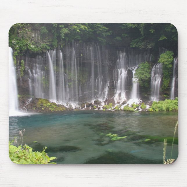 Shiraito Waterfalls, Japan mousepad (Front)
