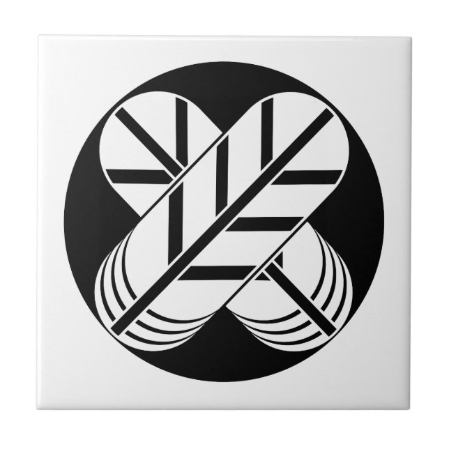 Shirakawa Hawk Feather Tile (Front)