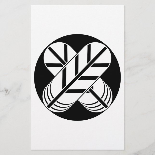 Shirakawa hawk feathers stationery (Front)
