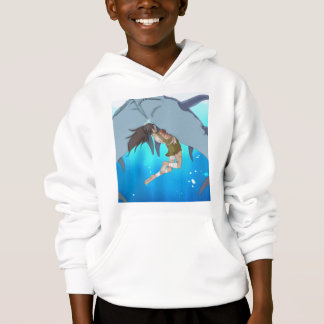 Shiranui ~ Two Slow Dancers 2 Kids Hoodie