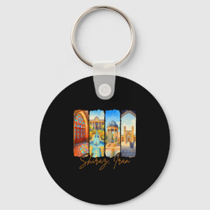 Shiraz Iran Traveling Trip Brushstroke Souvenir Va Key Ring