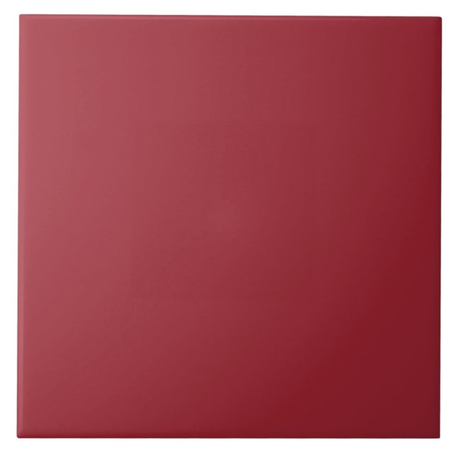 Shiraz Red - Brown Ceramic Tile. Tile (Front)