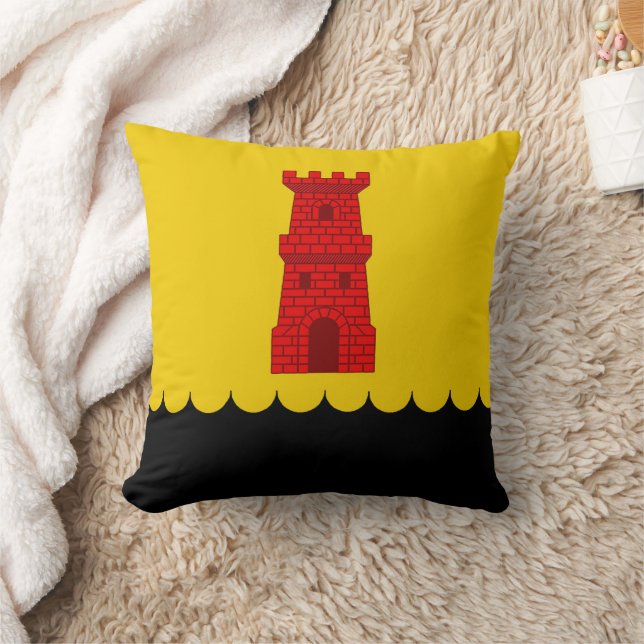 Shire of Blackwater Keep populace badge Throw Pill Cushion (Blanket)