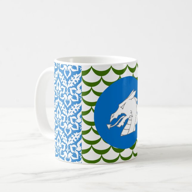 Shire of Drakenmere Populace Badge Coffee Mug (Front Left)