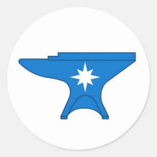 Shire of Eisental Populace Badge Classic Round Sticker