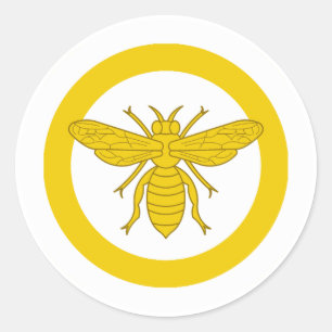 Shire of Marion Glen Populace Badge Classic Round Sticker