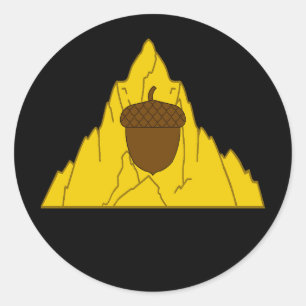 Shire of Mountain Edge Populace Badge Classic Round Sticker