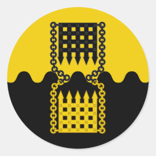 Shire of Schattentor Populace Badge Classic Round Sticker