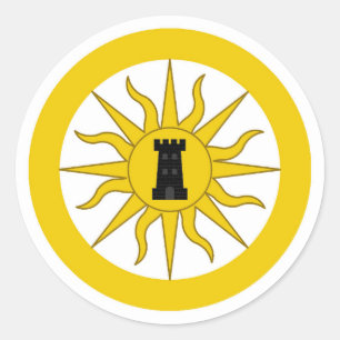 Shire of Sol Haven Populace Badge Classic Round Sticker