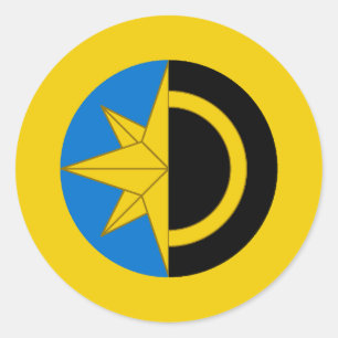 Shire of the Shadowlands Populace Badge Classic Round Sticker