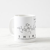 Shirlee peptide name mug (Front Left)