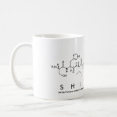 Shirleen peptide name mug (Left)