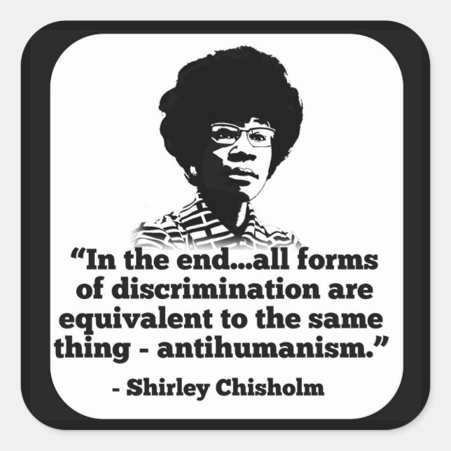 Shirley Chisholm Sticker (Front)