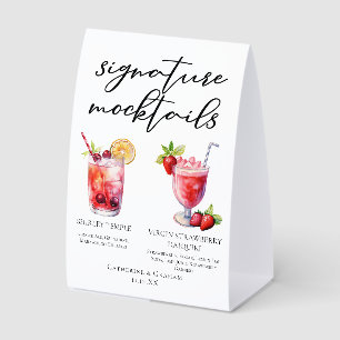 Shirley Temple Strawberry Daiquiri Mocktails Menu