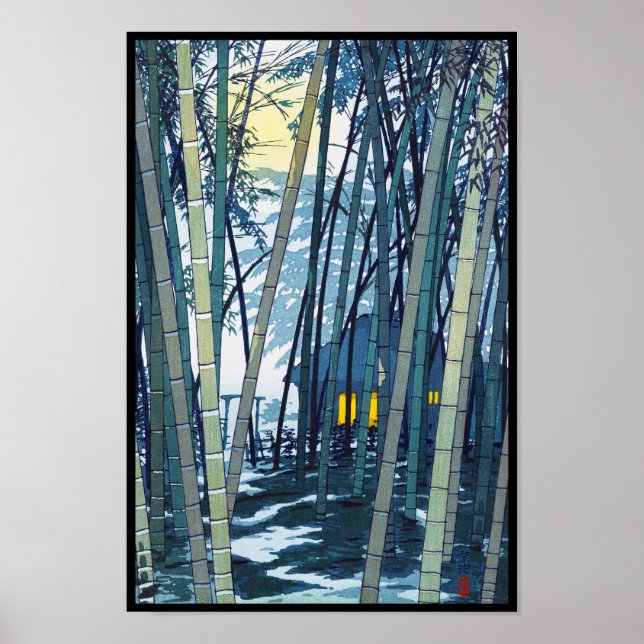 Shiro Kasamatsu Bamboo in Early Summer art Poster (Front)