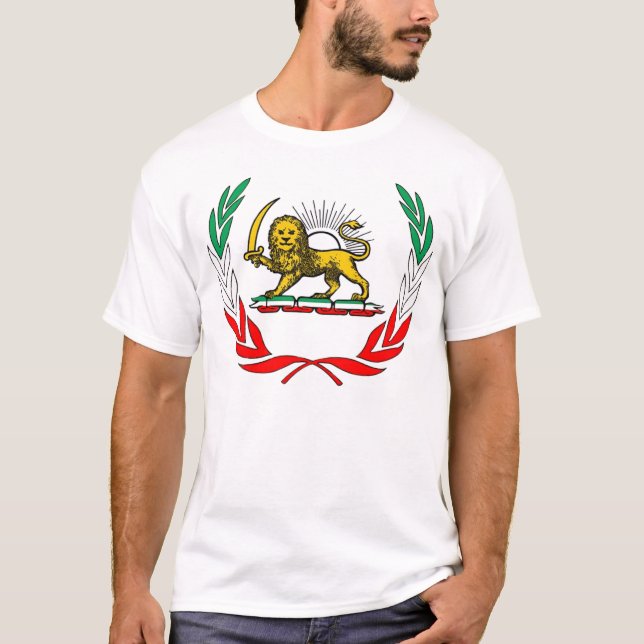 shiro khorshid & farvahar T-Shirt (Front)