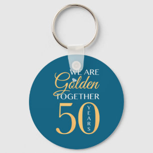 Shirt 50th Wedding Anniversary Key Ring