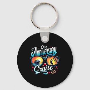 Shirt Anniversary Cruise Couples Matching Romantic Key Ring