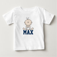 Shirt baby - illustration baby with name