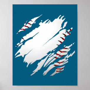 Shirt Baseball Baseball Poster