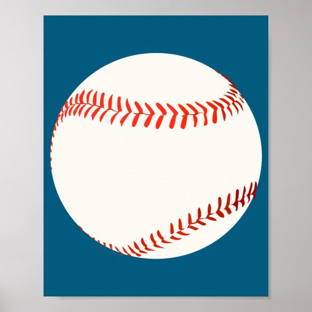 Shirt Baseball Poster (Front)