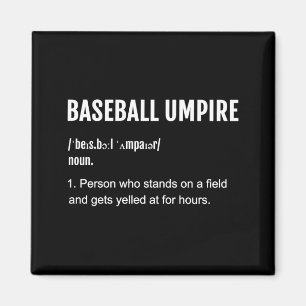 Shirt Baseball Umpire Definition 2 Magnet